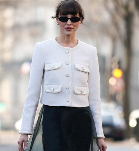 Chanel style cropped jacket